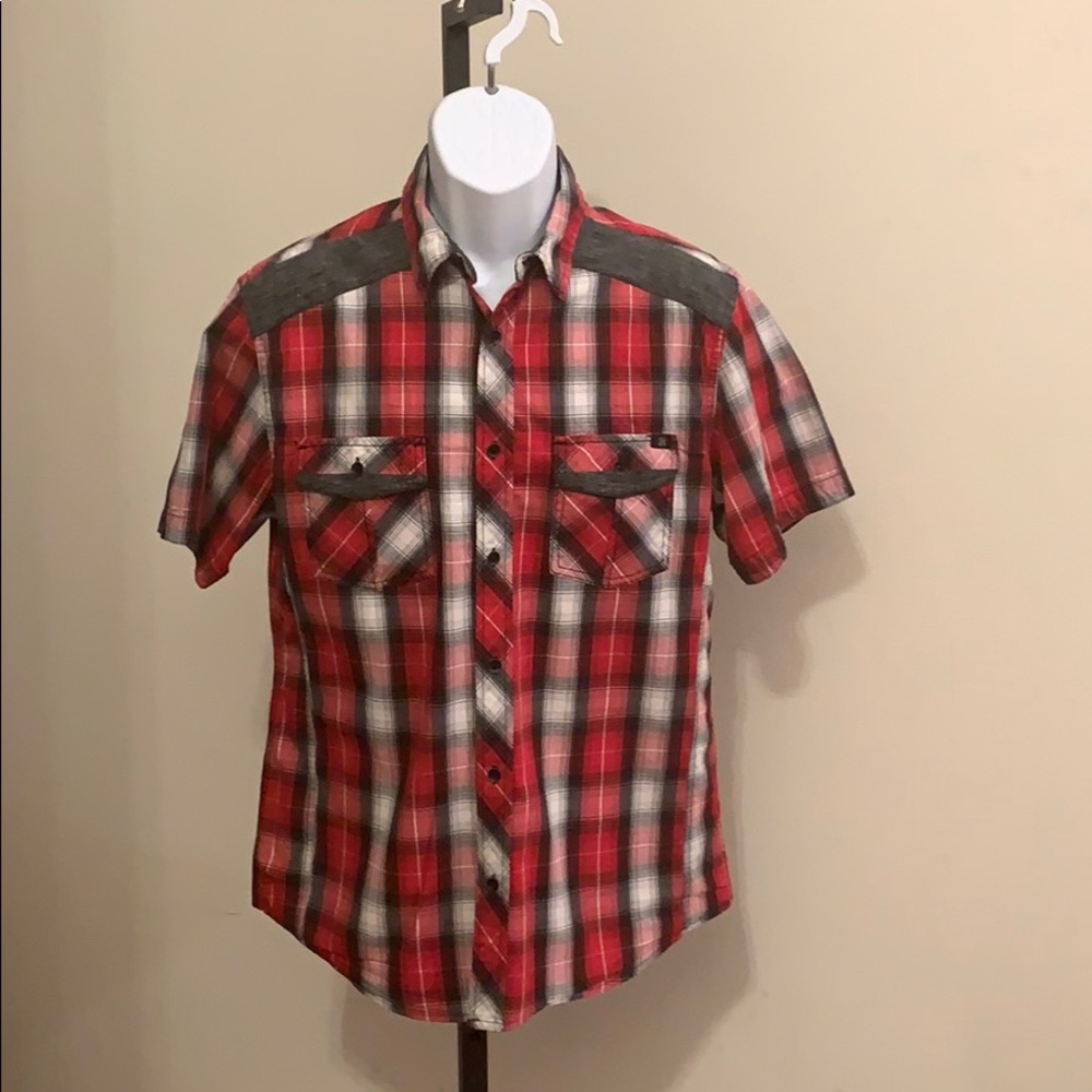 Rock & Republic Stretch Collared T-Shirt